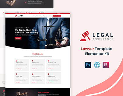 Legal-Assistance- Web Design Kit