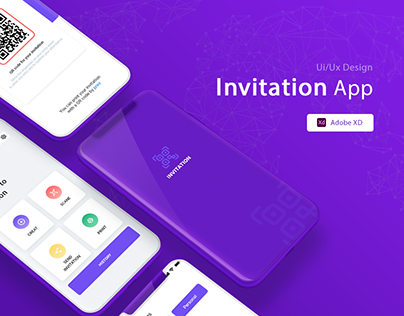 Invitation App - ui/ux desgin