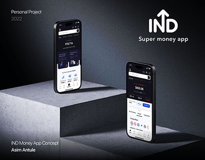 IND Money App Redesign | UI Design | Asim Antule