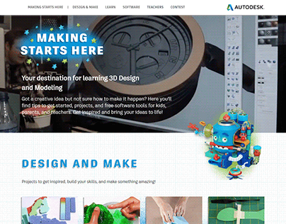 Autodesk 'Making Starts Here'