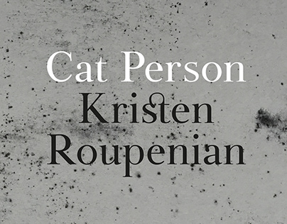 Bookcover Design Cat Person Kristen Rouperian