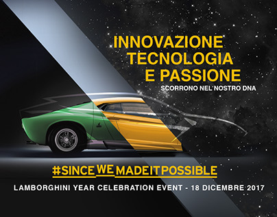 Lamborghini Year Celebration Event