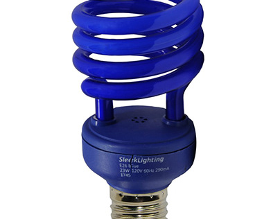 SleekLighting Provides 23 Watt Colored CFL Bulb in USA