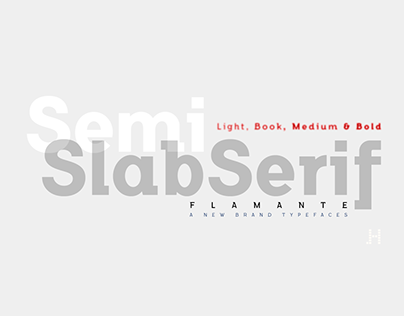 Flamante SemiSlab Serif Fonts