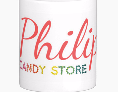 Philip's Candy Store Mug Design