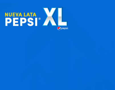 Lanzamiento Lata Pepsi XL