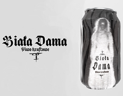 Biała Dama | Beer Can Design Project
