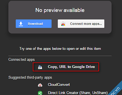 Cách tải file Google Drive khi bị giới