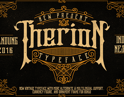 Therion Typeface