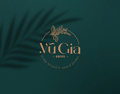 Project thumbnail - Vũ Gia Coffee logo