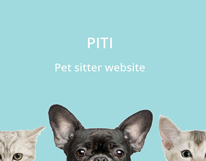 Pet sitter website