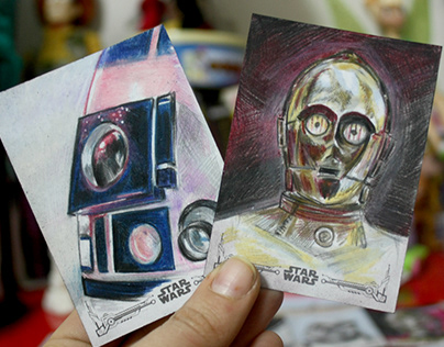 Star Wars A New Hope Sketch Cards