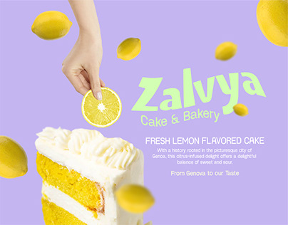 Project thumbnail - Zalvya Cake & Bakery