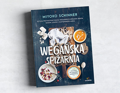 Wegańska spiżarnia - book cover / okładka książki