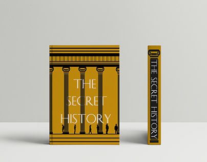 "The Secret History" Book Cover Redesign (Iteration 1)