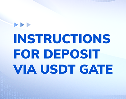 TMGM - Instructions for Deposit Via USDT Gate
