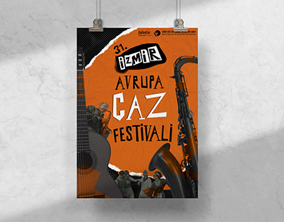 31. İzmir Avrupa Caz Festivali Afiş Tasarımı