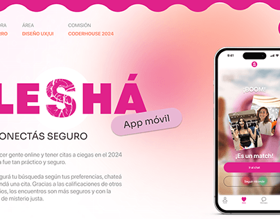 Portfolio presentación LESHA | UX UI