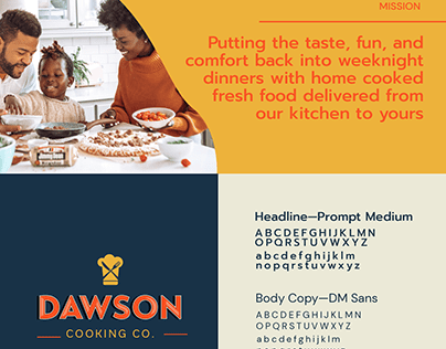 Dawson Cooking Co Branding