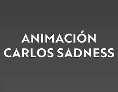 Animación Texto Cuando Todo Estaba Bien" Carlos Sadness