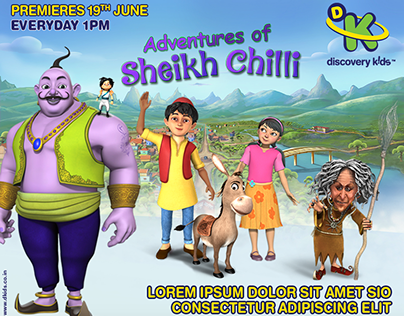 ( Sikh Chilli ) Emailers for Discovery Kids