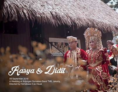A Wedding at Anjungan Sumatera Barat TMII
