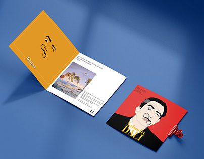 Salvador Dalí Art Brochure Design