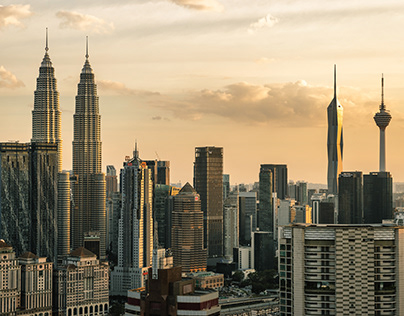 Skyscrapers in Kuala Lumpur (Feb 2023)
