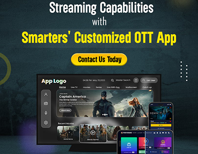 Smarters customized ott app