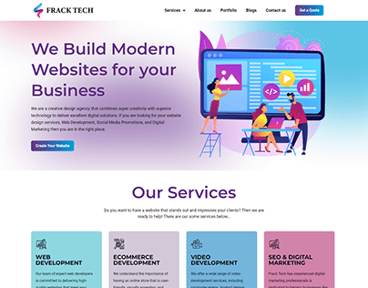 Frack Tech Web Design | Website Development