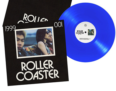 Lp packaging for Band Rollercoaster