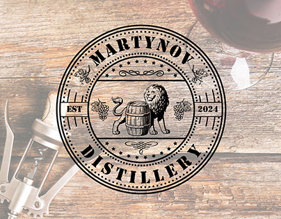 Wine barrel stamp