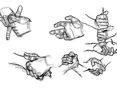 Hand anatomy Practice