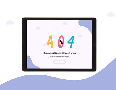 Error 404 - Web Page Design