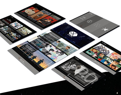 EXO FanPage-Diseño Web