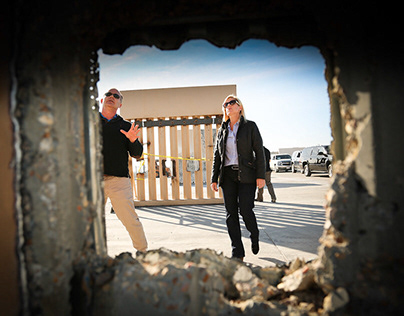 DHS Secretary inspects results of blast testing