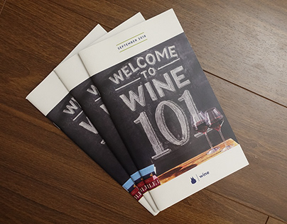 BLUE APRON MONTHLY WINE BOOKLETS