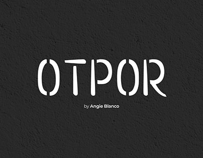 Otpor typography