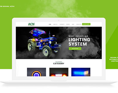 UX/UI Design For Automotive Lighting System