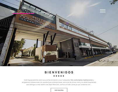 Web design - Hotel Aguascalientes
