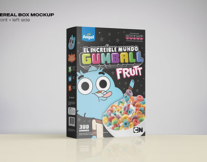 Project thumbnail - CEREAL BOX | El Increíble Mundo de Gumball