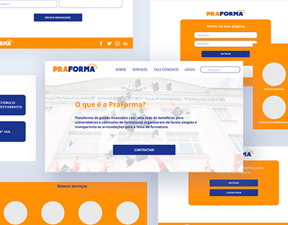 Landing page Praforma