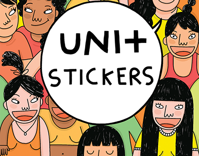 Uni+ Campaign Stickers