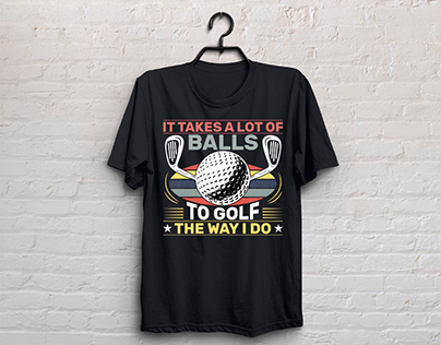 Golf T-Shirt Design
