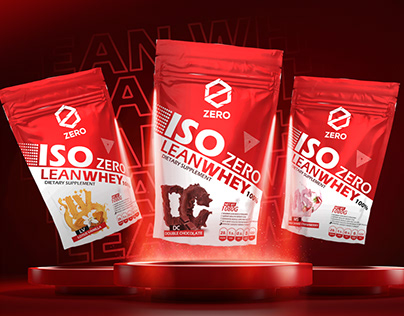 Whey Protein Packaging Design Supplements