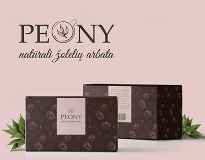 Peony tea | Packaging design