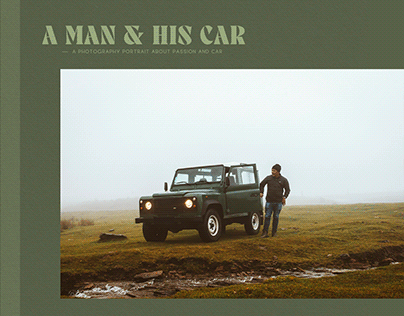 A Man & His Car - Photography portrait
