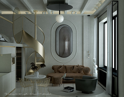 Loftec apartment 415. Design by Rubashenka