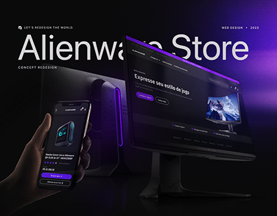 Alienware Store Redesign Concept