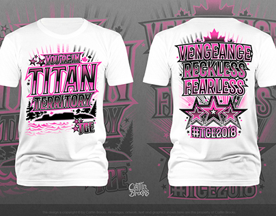 TCE Titans Cheerleading T-Shirt